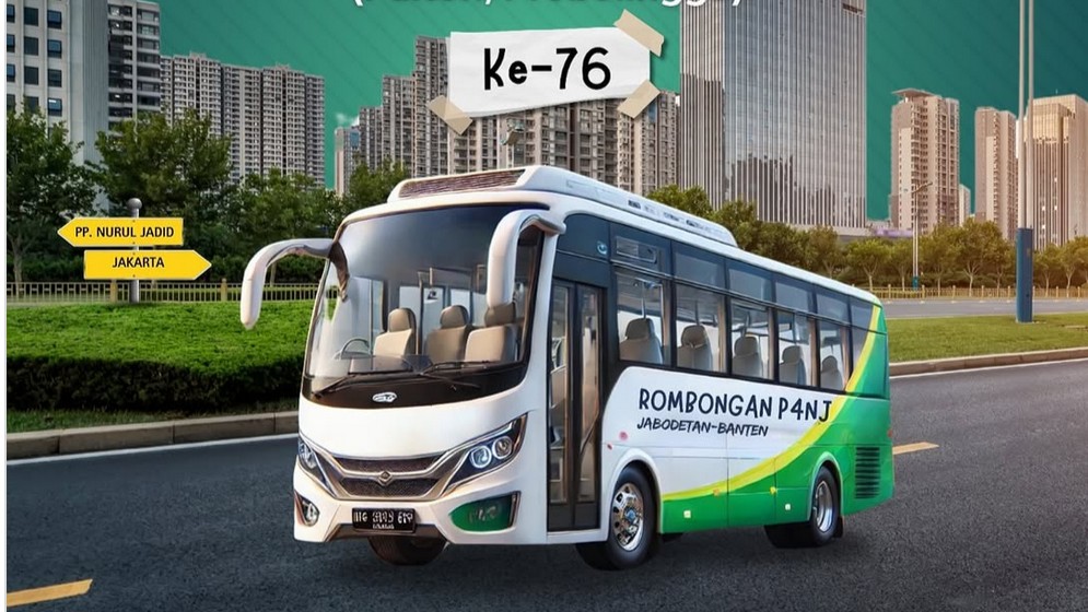 Rombongan P4NJ Jabodetabek-Banten Berangkat ke Acara Haul &amp; Harlah Nurul Jadid