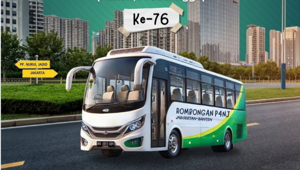 Rombongan P4NJ Jabodetabek-Banten Berangkat ke Acara Haul &amp; Harlah Nurul Jadid